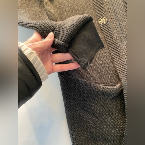 Lululemon We Like To Cardi  Black/Heathered Black  see pics for measurements - Picture 10 of 14